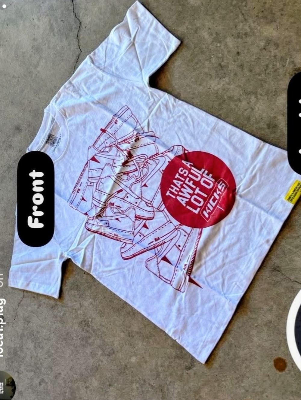 That's A Awful Lot of Cough Syrup-"Kicks" Brand NWT Sizes S-XL
